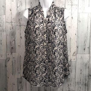 Cabi Plaza Sleeveless Top Small